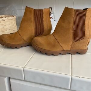 Sorel Brown Ankle Booties